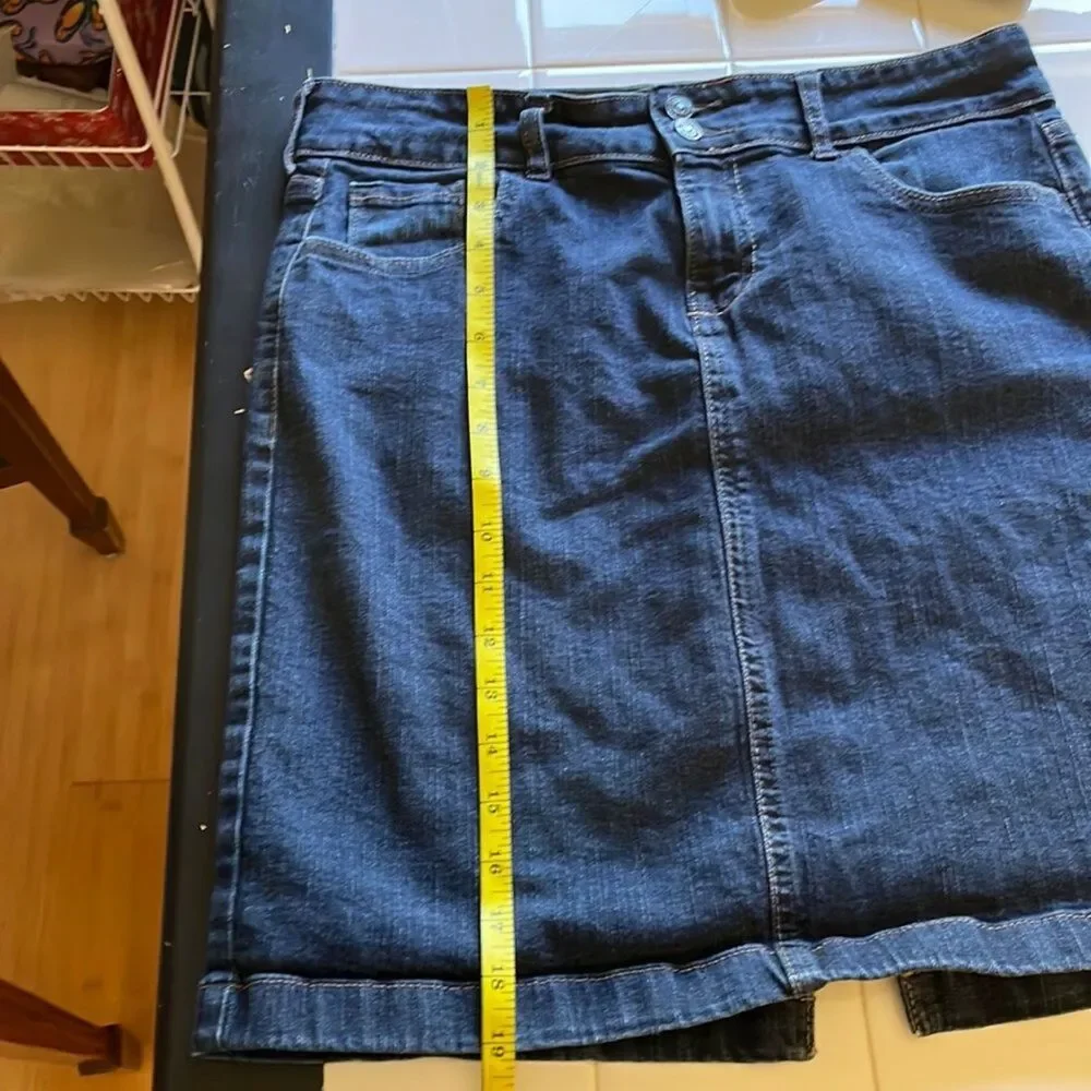 Denim Mini Skirt Size 8